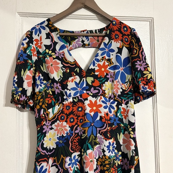 ✨ Donna Morgan Lainey Floral Dress Sz 12 - Picture 2 of 7